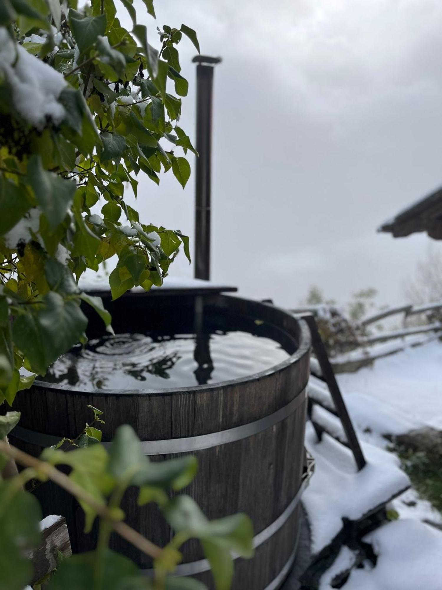 Chalet La Paz With Hotpot And Sauna Villa Törbel Esterno foto